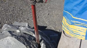 Spräckning med snigeldynamit